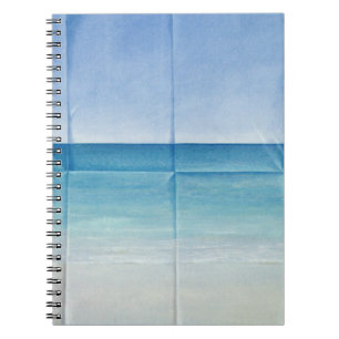 Seascape 1984 spiral notebook