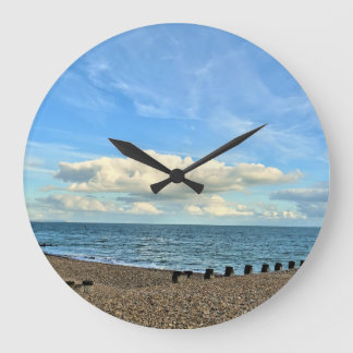 Seascape Acrylic Wall Clock
