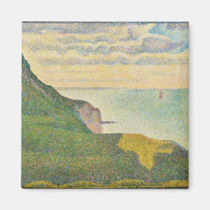 Seascape at Port-en-Bessin, Normandy, 1888 Magnet