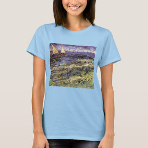 Seascape at Saintes Maries by Vincent van Gogh T-Shirt