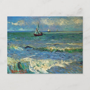 Seascape at Saintes-Maries-de-la-Mer Postcard