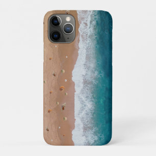 SEASCAPE BEACH SHELLS SUMMER VACATION Case-Mate iPhone CASE