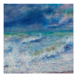 Seascape by Pierre-Auguste Renoir Fine Art Poster