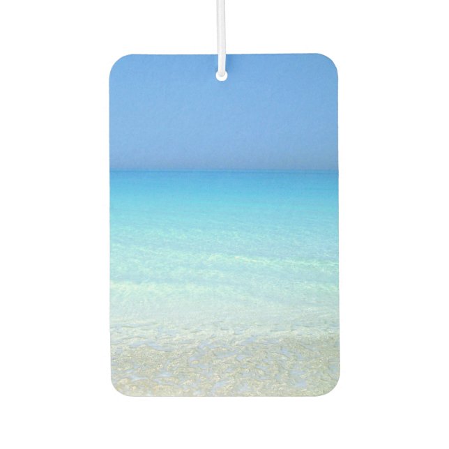 SeaScape Car Air Freshener (Front)
