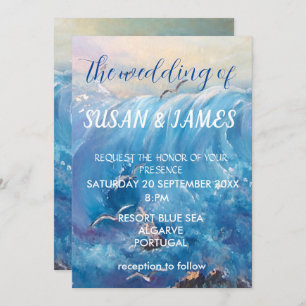 Seascape destination invitation