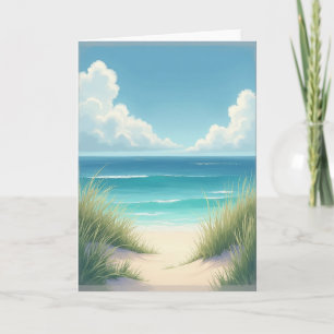 Seascape Fathers Day Vista Card