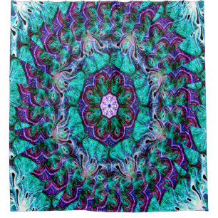 Seascape Flower...... Shower Curtain