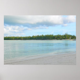 "SEASCAPE / GREEN TURTLE CAY /ABACO ISLANDS" POSTER