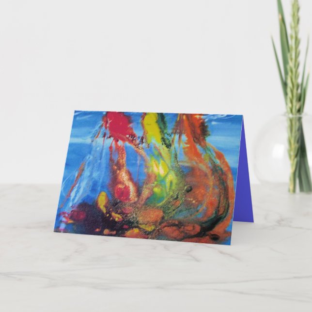 Seascape Greeting Card - Florida Sail (Front)