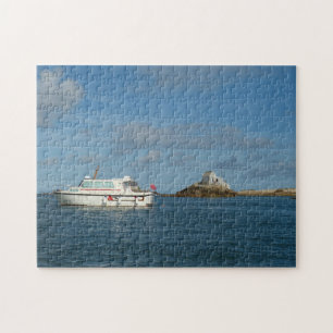 Seascape Jersey Islands. Jigsaw Puzzle