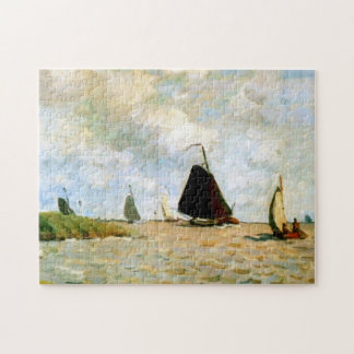 Seascape Monet Fine Art Jigsaw Puzzle