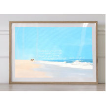 Seascape Painting Psalm 119 15 16 Bible Verse