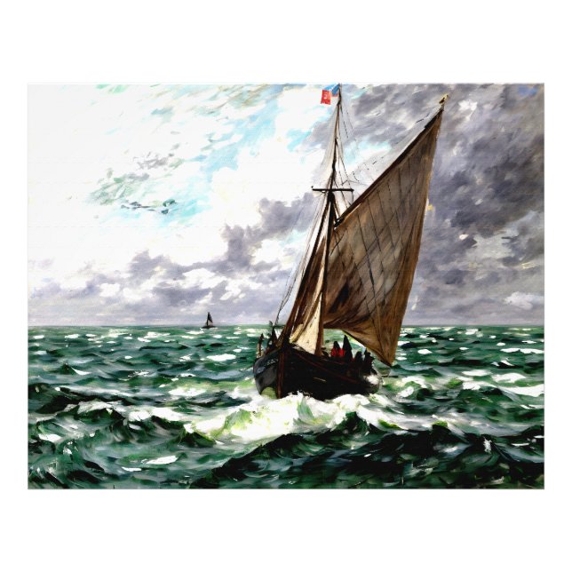 Seascape Storm Photo Print (Front)