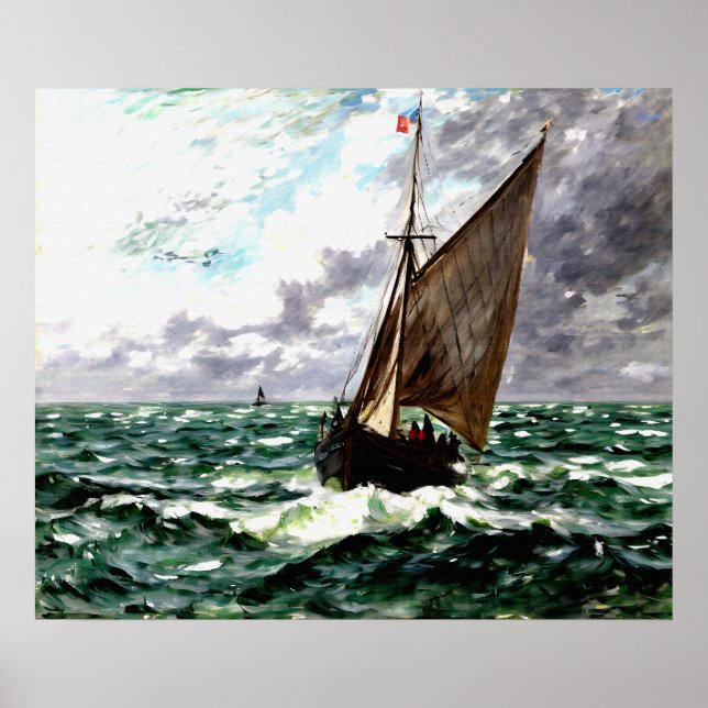 Seascape Storm Poster (Front)