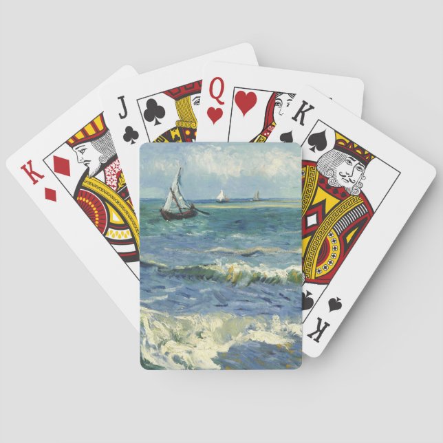Seascape | Vincent van Gogh Playing Cards (Back)