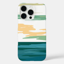  Seascape with Beach, Great Wave & Mount Sea Case
