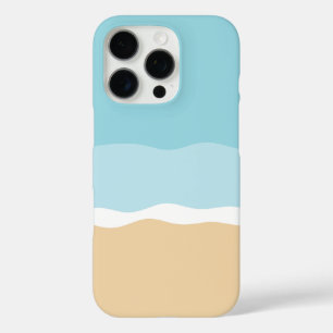Seascape with Beach, Great Wave & Mount Sea Case