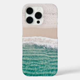 Seascape with Beach, Great Wave & Mount Sea Case