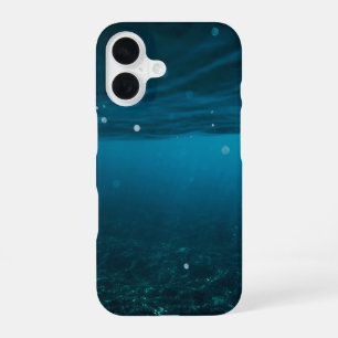 Seascape with Beach, Great Wave & Mount Sea Case