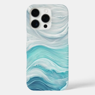 Seascape with Beach, Great Wave & Mount Sea Case