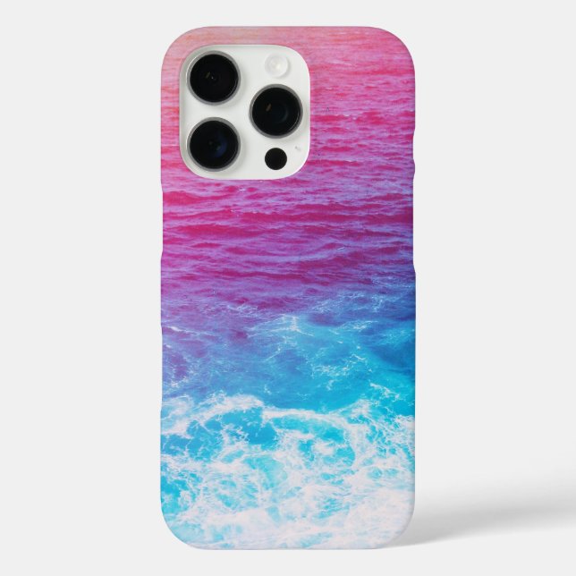  Seascape with Beach, Great Wave & Mount Sea Case (Back)