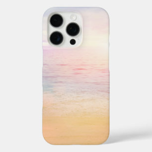 Seascape with Beach, Great Wave & Mount Sea Case