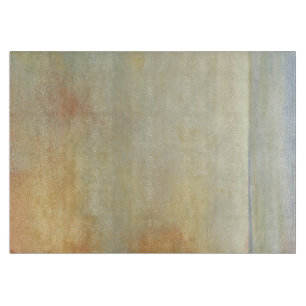 Seascape with Tranquil Orange Sunset Cutting Board