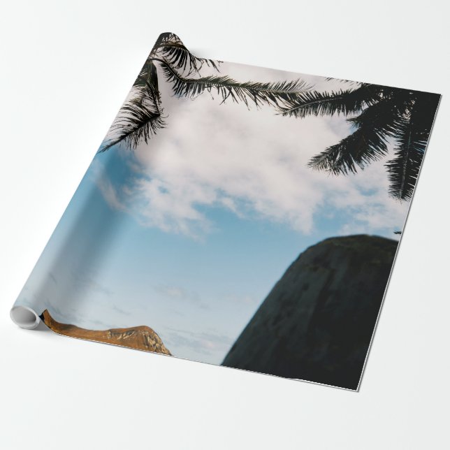 Seascape Wrapping Paper (Unrolled)