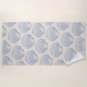 Seashell Aesthetic Beach Towel
