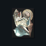 Seashell Anthology Canvas Print<br><div class="desc">This artwork by Vision Studio captures some of the best ocean sea life's. Get this rustic piece of artwork of these different shapes and sizes of Conch shells. This is one unique piece of artwork of these Seashell Anthology pieces.</div>