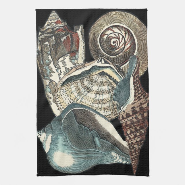 Seashell Anthology Tea Towel (Vertical)
