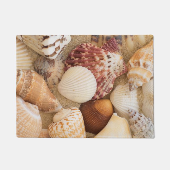 Seashell Arrangement Doormat (Front)