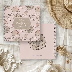 Seashell Art Personalised Mindfulness Journal