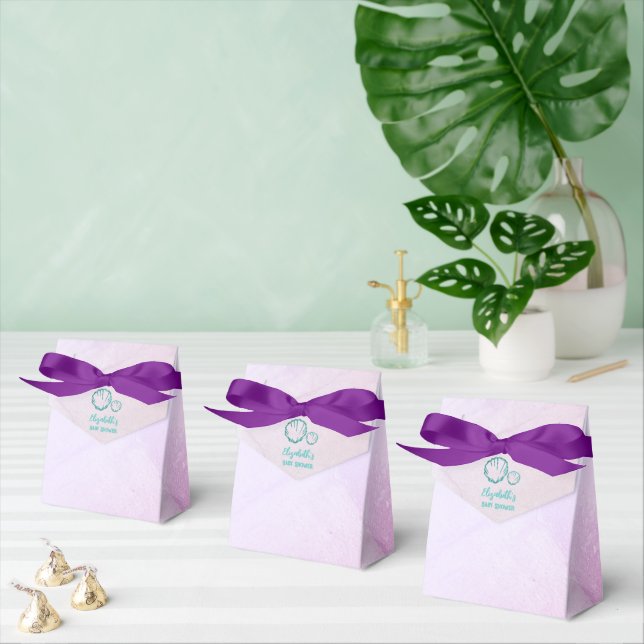 Seashell Baby Shower Favour Box (Multiple)