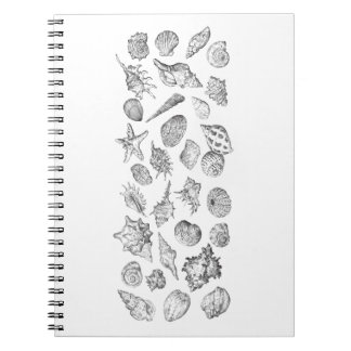 Seashell Bath Towel Set Notebook