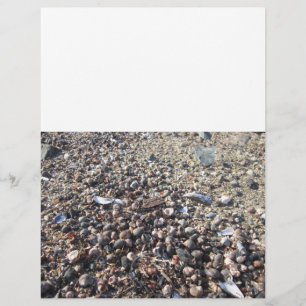 Seashell Beach Ocean Boarder Book of Shadow pages