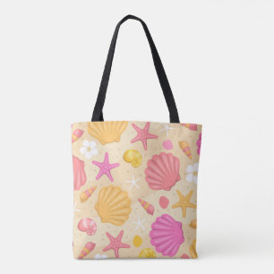 Seashell Beach Tote Bag