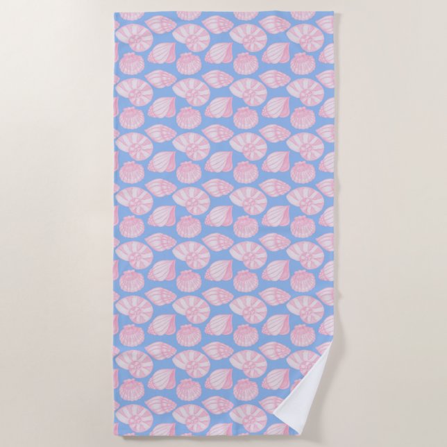 Seashell Beach Towel (Front)