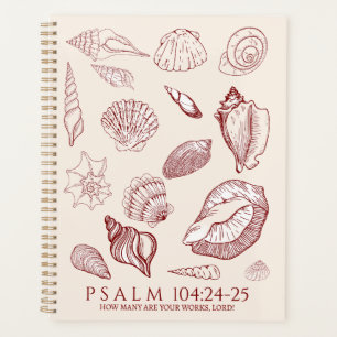 Seashell Bible Verse Planner