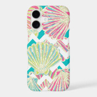 Seashell Chevron Pattern Glamour