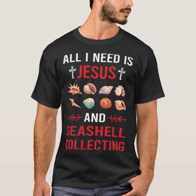 Seashell Collecting Seashells Sea Shell Shelling T-Shirt (Front)