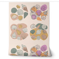 Seashell. Colour Blobs