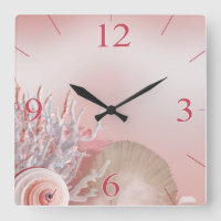 Seashell Dreams Tropical Beach | pink
