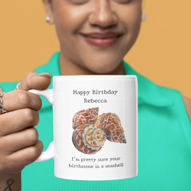 Seashell/Fossickers Birthday Mug (Creator Uploaded)