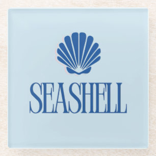 Seashell Glass Coaster
