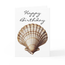 Seashell Happy Birthday