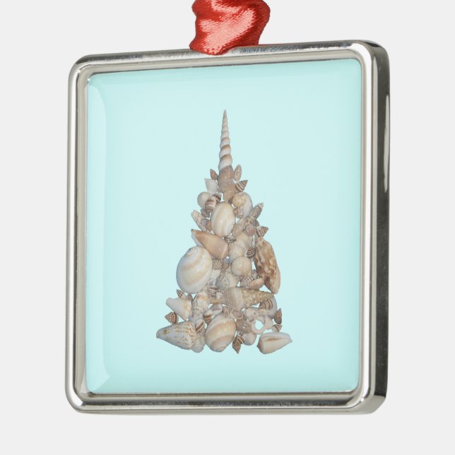 Seashell Holiday Ornament (Left)