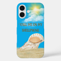Seashell In Sand In Sunshine