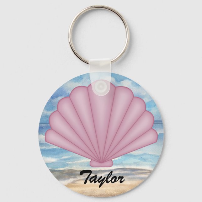 Seashell Keychain (Front)