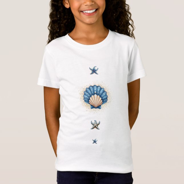 Seashell Kids' T-Shirt (Front)